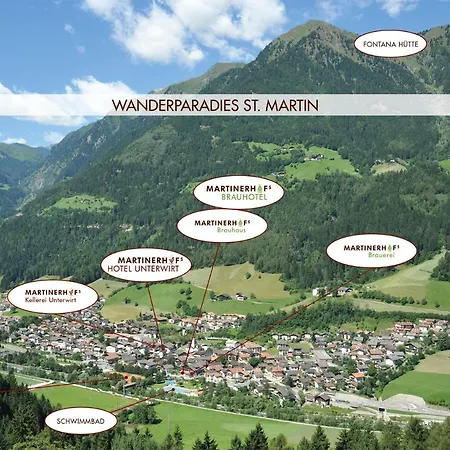 Martinerhof's Brauhotel 3* San Martino in Passiria
